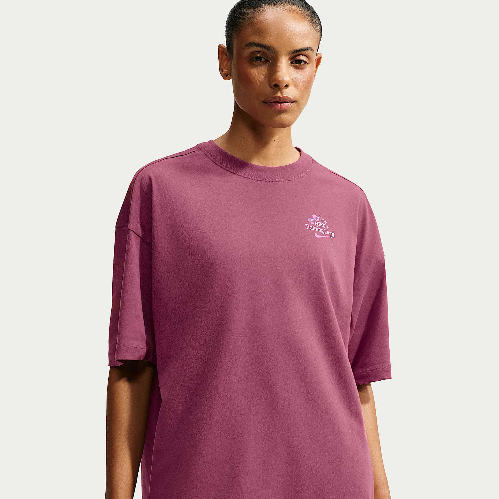 Nike Women's Dri-FIT Oversized T-Shirt. Nike.com